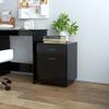 Rollcontainer, Aufbewahrungsschrank, Beistelltisch Für Das Wohnzimmer, 45x38x54 Cm Holzplatten