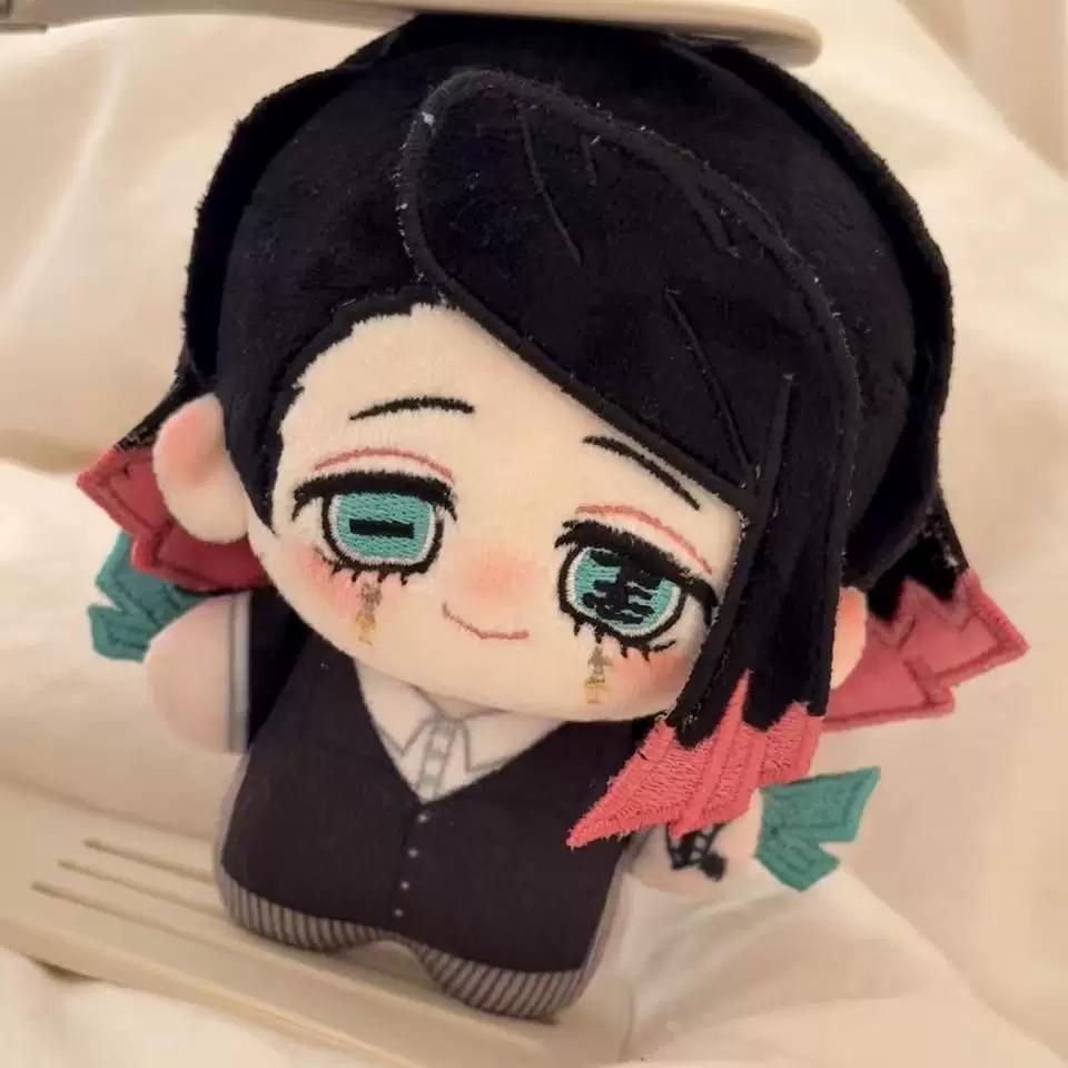 Demon Slayer Plush Doll 10cm Giyuu Tomioka Muichiro Tokito Anime Stuffed Doll Backpack Pendant Collectible Decor Gift For Fans