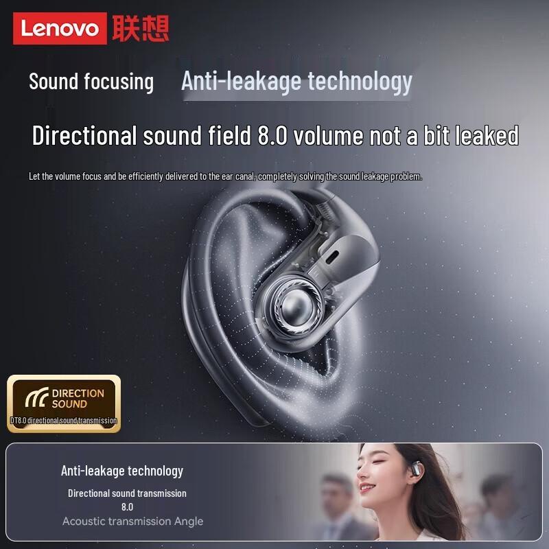 Lenovo ThinkPlus EA340 Open-Ear Bluetooth Sports Earphones