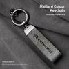Maillard Colour Keychain Car Logo Key Chain For Citroen C5X e-C4 X e-C3 C4 C3 C5 AIRCROSS C-Elysee C-Crosser C4 Cactus Berlingo