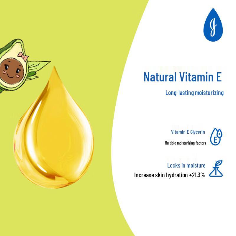 Crema idratante all'avocado Johnson's Baby
