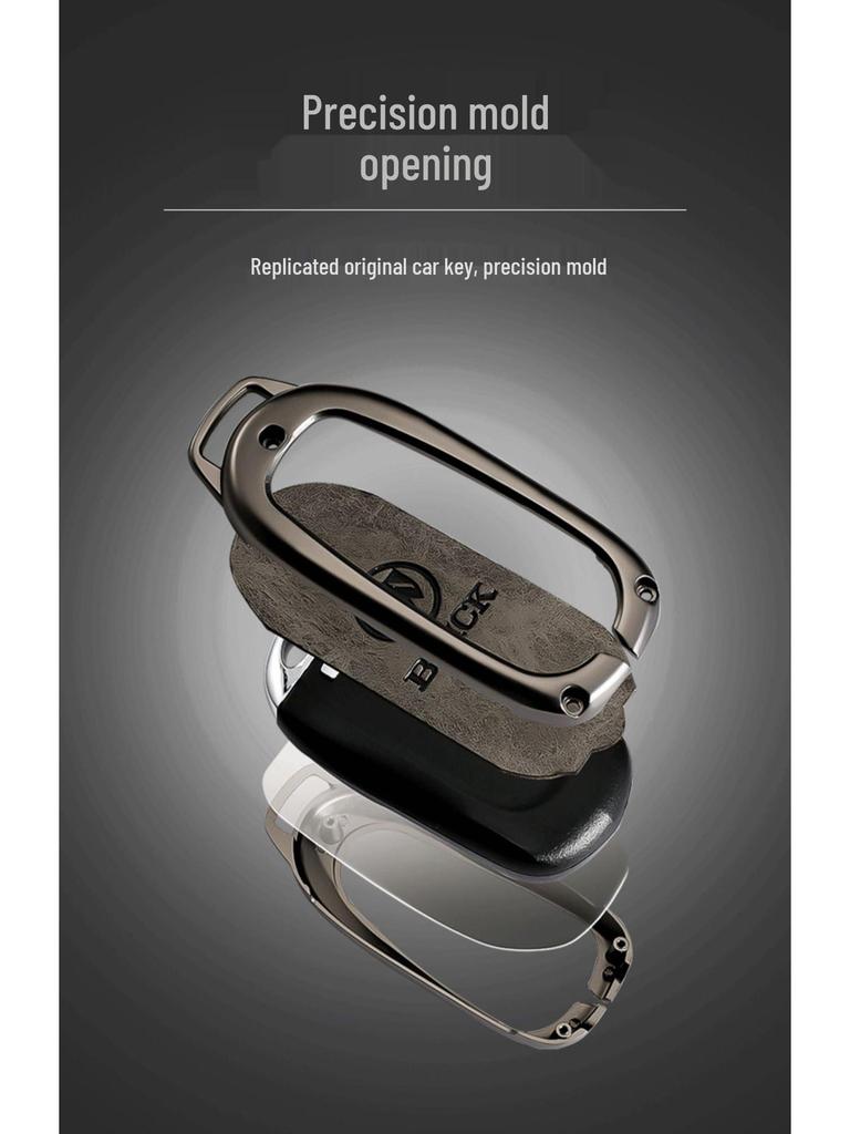 Key Case for 2022 Buick GL8, Regal, LaCrosse, Encore, Verano, GL6 - Shell Buckle Bag
