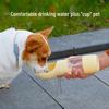 Portable Dog Water and Food Cup for Outdoor Walks