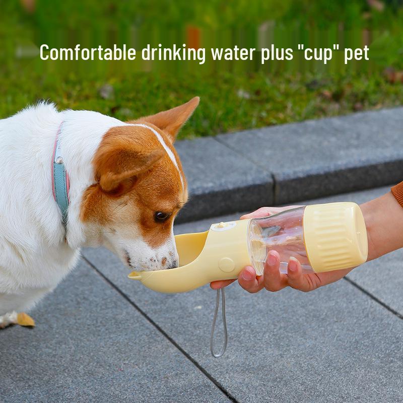 Portable Dog Water and Food Cup for Outdoor Walks