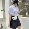 Teddy Animal Plush Bear Handbag For Girls Soft And Lightweight With Adorable Style Cartoon