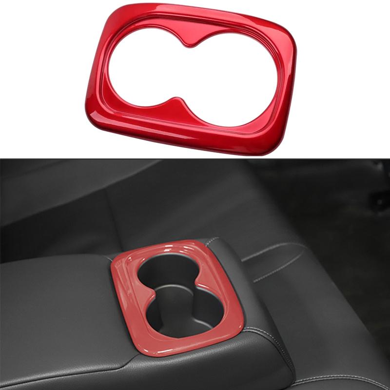 Car Rear Seat Cup Holder Panel Cover Trim Interior For Honda Civic 11th  Gen Sedan Hatchback LX EX EX-L Sport Touring
