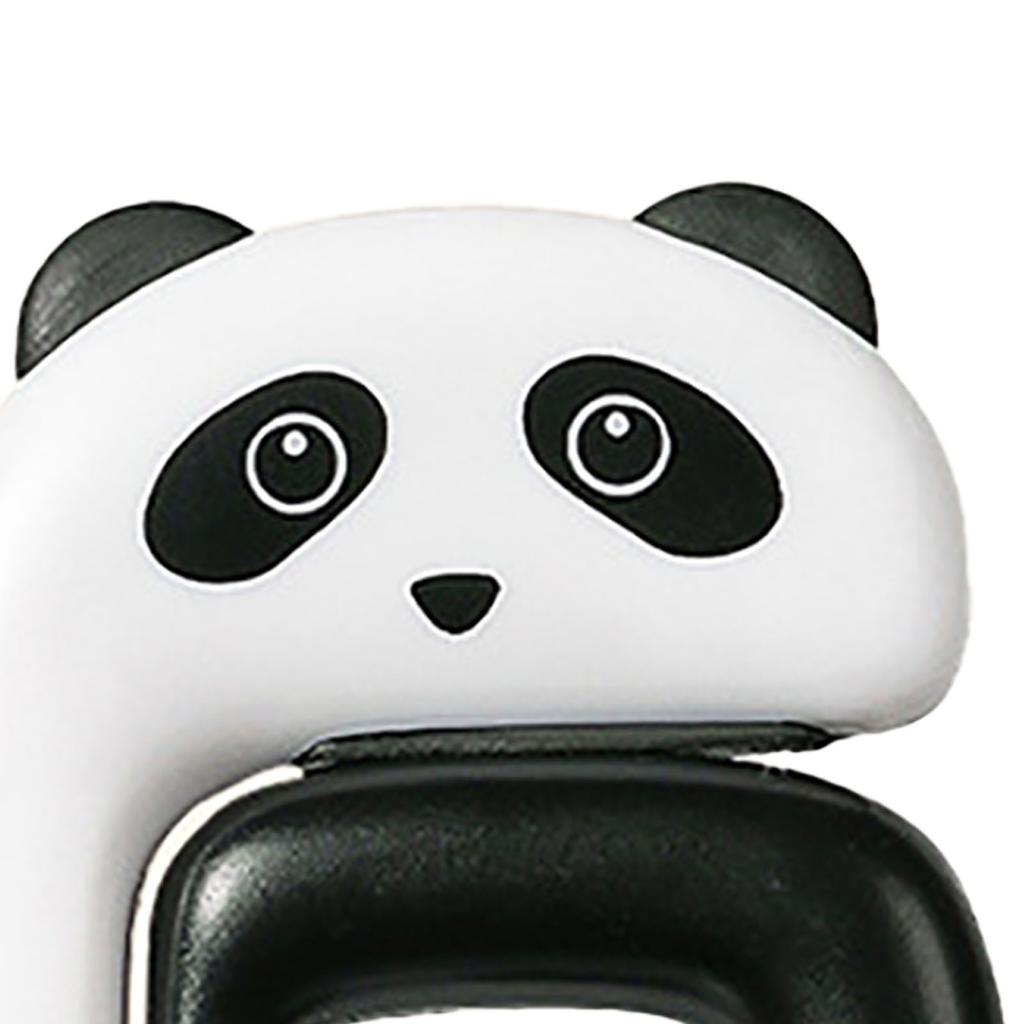 Schreibtischhalterung, Taschenhalter, Haken, süßes Panda-Design, faltbar, starke Tragfähigkeit unter dem Schreibtisch