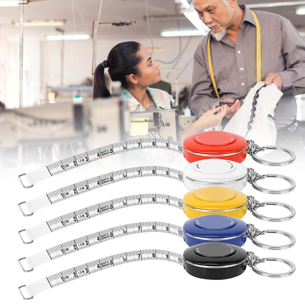 10 Pcs Measure Tape 5 Colors Soft Measuring Ruler Cloth Making Accessory Tape Measure