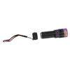 Y40 Purple Light Flashlight High Power LED 365NM UV Torch Light For Oil Contamination Detection