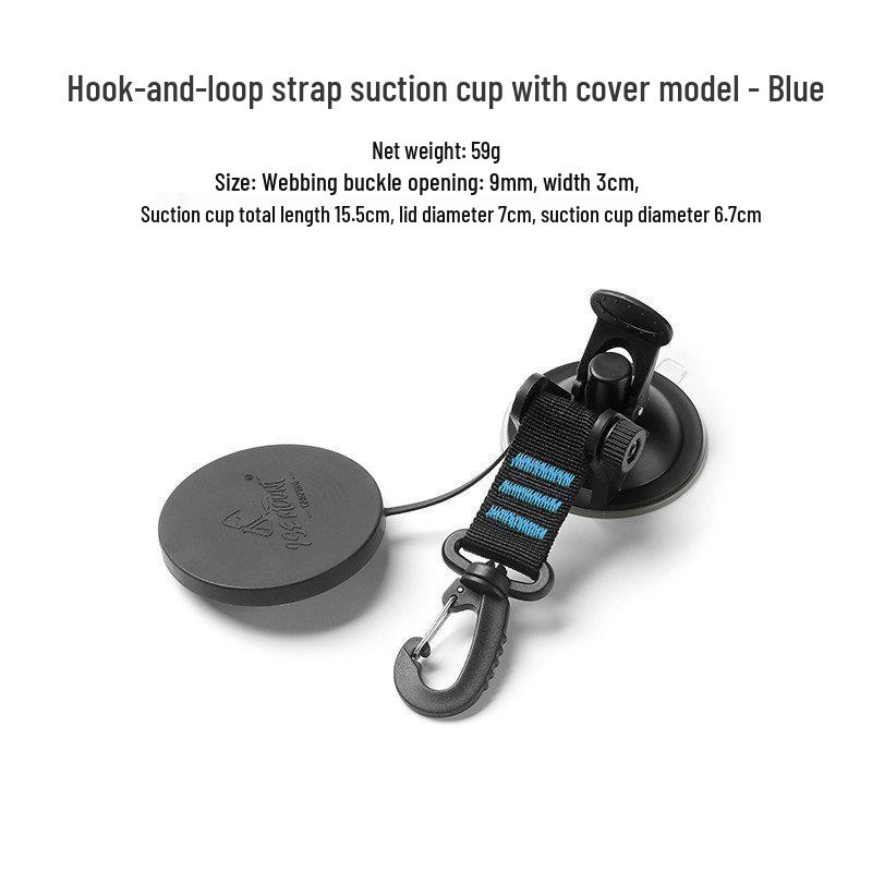 Suction Cup Hook for Wall, Glass, and Car Roof Tent Storage