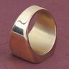 Lion Head Stainless Steel Ring: European & American Fashion, 18MM, Customizable Laser Engraving