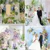 Hot 1PCS Gold Wedding Arch Stand, Party Decor Balloon Arch, 2025 New Frame Backdrop Holder Bracket,Size 4FT 5FT 6FT 6.6FT 7.2FT