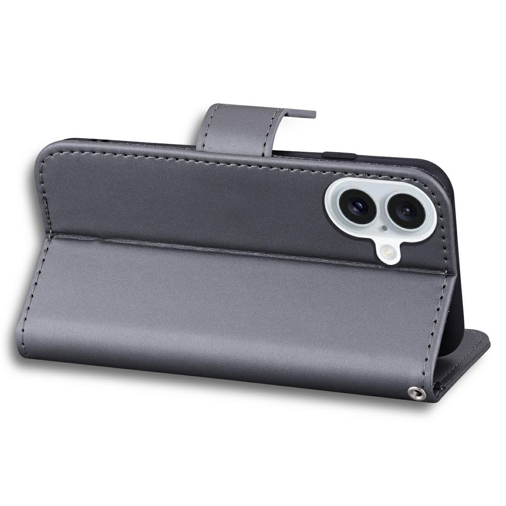 For iPhone 16 Case Cartoon Pattern Wallet Leather Phone Cover