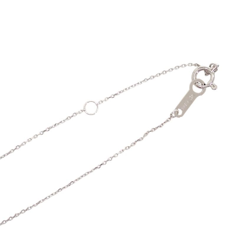 4℃  Necklace K18 white gold/diamond Women