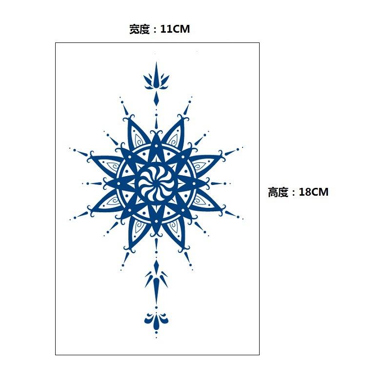 Semipermanent Herbal Tattoo Xinyao Antirubbing Sticker Gradual Change Internet Celebrity Waterproof For 15 Days Without Fading Sticker