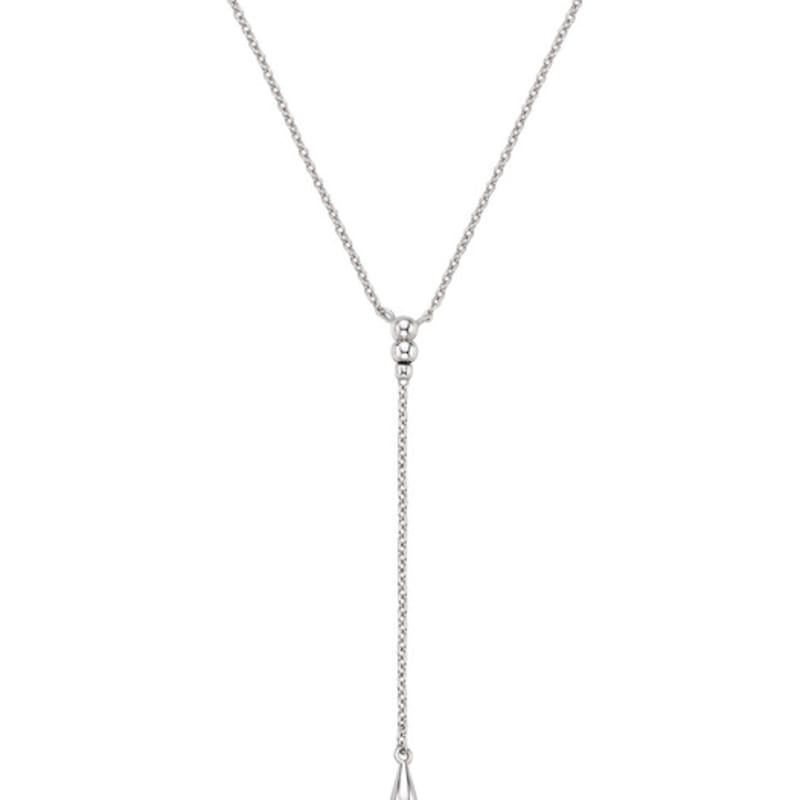 by hyeres [925 silver] Bubble drop necklace (Silver) BH7N53724W9450