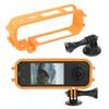 Protective Case with Cold Shoe Mount Action Camera Frame Expansion Bracket for Insta360 X5 Camera Accessories