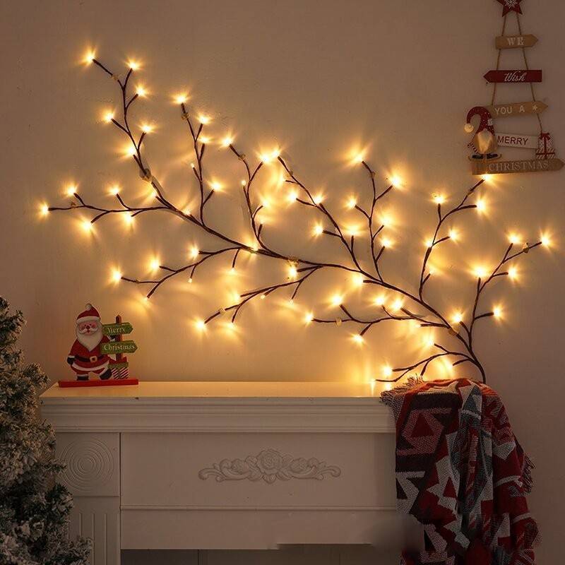 Led String Light Pvc Material Indoor Decor For Bedroom And Living Room Ambiance