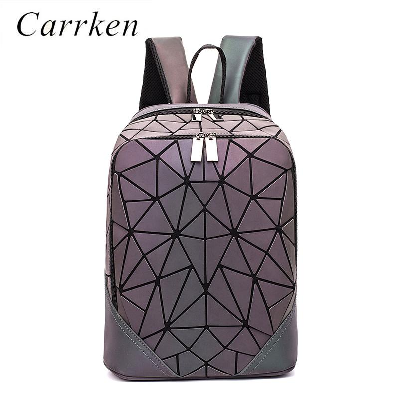 holographic backpack purse
