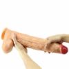 42cm Huge PVC Anal Plug Dildo Strap on Realistic Penis Dilator Adult Sex Toy for Couples Fisting