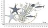 Iron Wall Panel Sea Star Cm 95,3X5X53,3