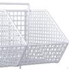 Garlic Ginger Storage Basket for Household Restaurant Farmhouse Black 2 Grids