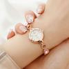 Minimalist Womens Quartz Watch With Heart Pendant Jewelry Set For Casual Wear