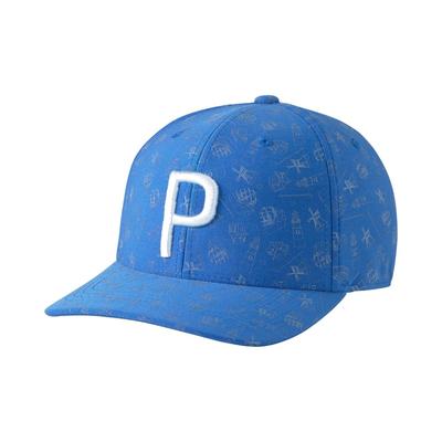 Puma Mini Golf P 110 Snapback Cap Federal Blue One Size Blue/Corydalis