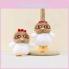 Cute Fluffy Chick Plush Doll 12cm Soft Toy For Bag Charm Adorable Accessory