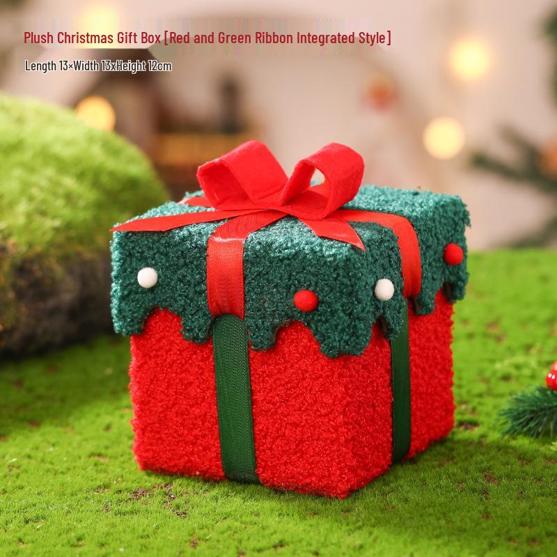 Christmas Eve Apple Gift Box - Creative Little House Candy Packaging for Kids