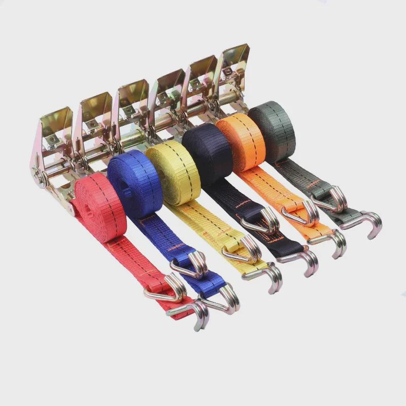 Heavy-Duty Cargo Tie-Down Belt Tensioner - Car & Truck Fastening and Tightening Rope