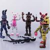 Five Night At Freddy Аніме Фігурки Fnaf Bear Bonnie Dolls Action Figurine Model Collection Fazbear PVC Cute 6pcs/set Freddy Toys