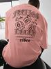 Summer Men's "Feeling Lucky" Graphic Tee Casual T-Shirt with Dice Print Loose Breathable Short Sleeve Round Neck Relaxed Fit Top