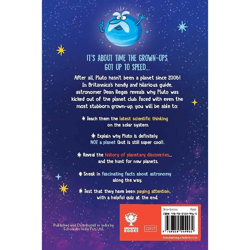 How To Teach Grownups About Pluto A Witty Guide To Plutos Discovery and Demotion,