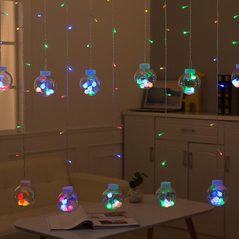 

Різдвяна прикраса. Світлодіодний подарунок на день народження. Кулька побажань. Світловий рядок. Креативне моделююче світло. Світловий ланцюжок. Прикраса кімнати. різнокольоровий