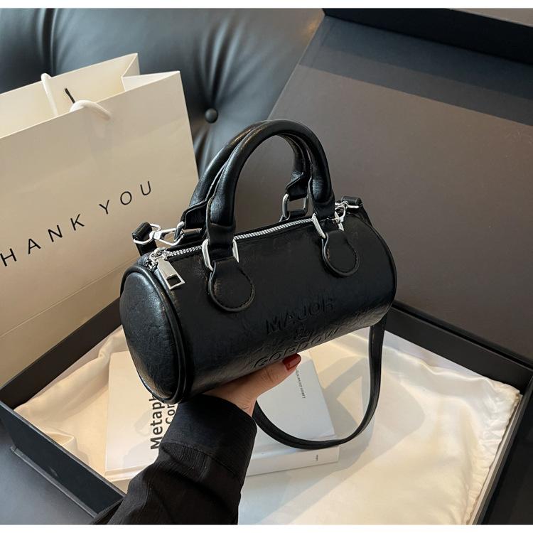 

Сумка-ведро в стиле ретро для женщин, модная сумка через плечо, маленькая дизайнерская сумочка