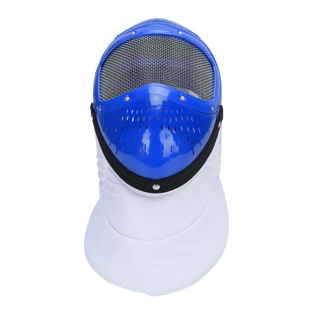 Kids Fencing Face Guard Breathable Metal Mesh Helmet Protective Cover for Foil Sabre Epee Use