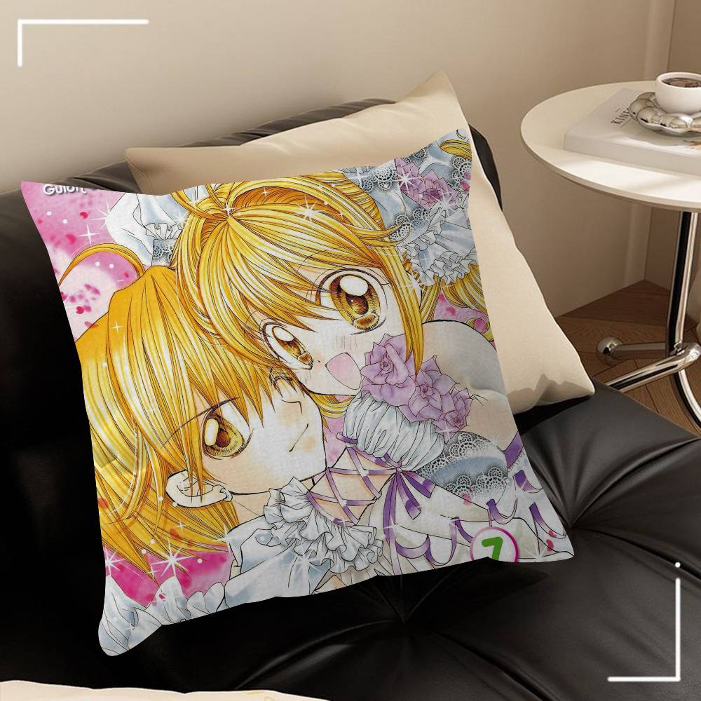 Anime M-Mermaid Melody Pichi Pichi Pitch   Cushion Cover Inches Farmhouse Decor Home Throw Pillow Covers for Couch Decorations