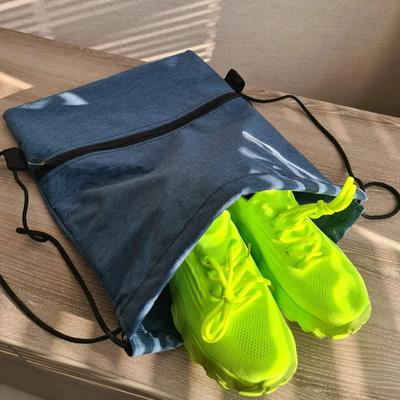 Stylish Drawstring Backpack - Lightweight & Water-Resistant Daypack for Men Women