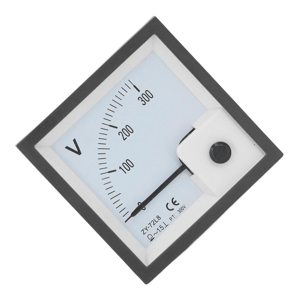 Analog Voltmeter 0‑300V Pointer Volt Meter Panel Needle Voltage Gauge for Equipment