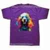 Funny Pop Art Colorful Poodle Dog Lovers Mothers Day Graphic Tshirts Men Casual Tshirt 100 Cotton Loose Oversized T Shirt