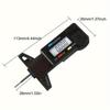 Digital Tire Tread Depth Gauge Mm/ Inch Measurement Portable Tire Brake Pad Wear Tool for Cars Trucks Motorcycles Vehicle Maintenance Tool