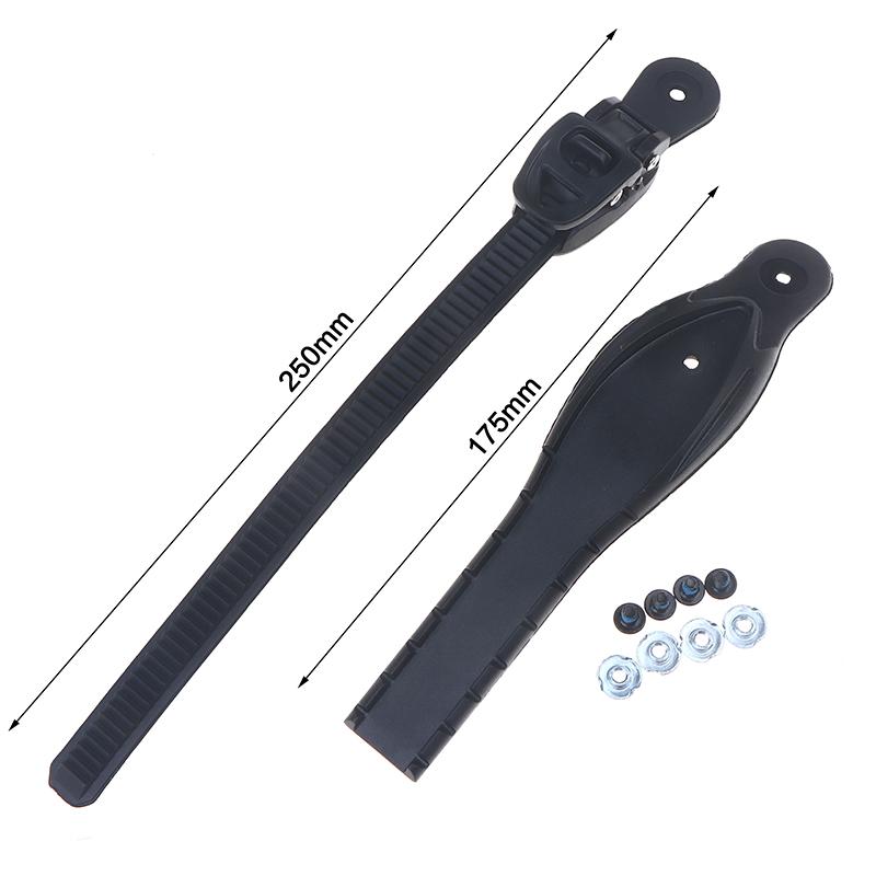 Roller Skate Buckle Kit With 120-175Mm Strap Protective Sleeve Micro Adjust Buckle Hardware Screws For Fixing Roller Skate