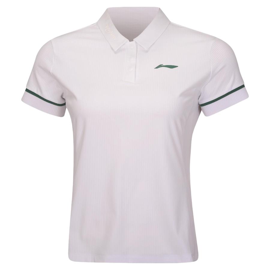 Li Ning Tennis Collection Tennis Top Women s Standard White APLV480-1 2XL