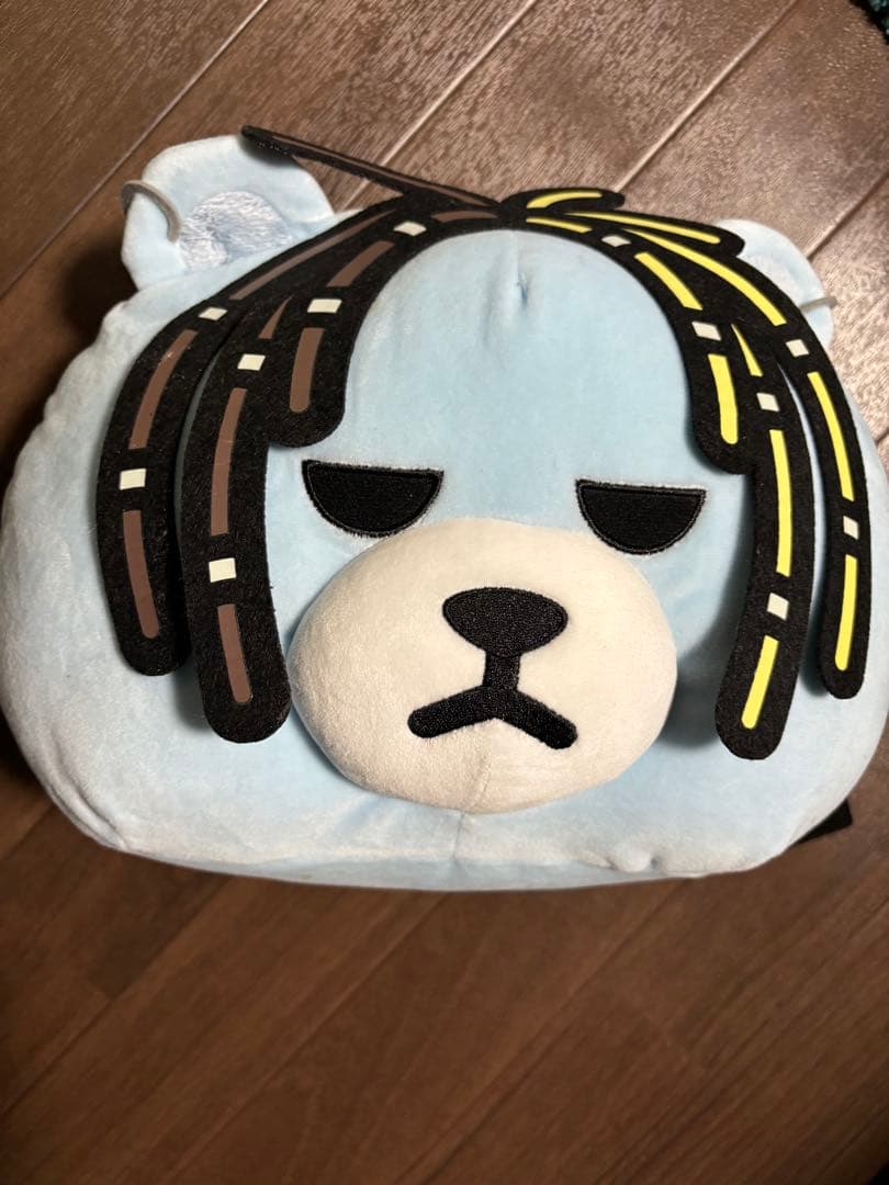 

[USED] BIGBANG SOL Dreadlocks Soft Cushion Light Blue