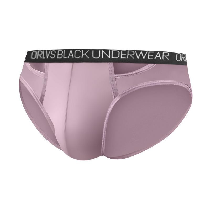 Pánské sexy modalové slipy s nízkým pasem, předním výřezem a zvedáním hýždí - Pohodlné sportovní spodní prádlo