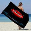 Racing car Beach Towel Microfiber Beach Towel Super Soft & Absorbent for Bath, Beach, Travel  Bath Time Accessory, Fan gifts