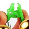 Copper Outdoor Twin Bells Ring Fishing Rod Clamp Bite Lure Alarm 5.5cm/2.16in