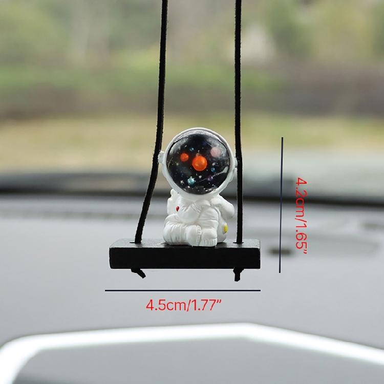 Car Pendant Hanging Ornament Astronaut New Year Gifts Rearview Mirrors Pendant