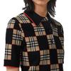 Burberry Polo Shirt Women's Black 80300531